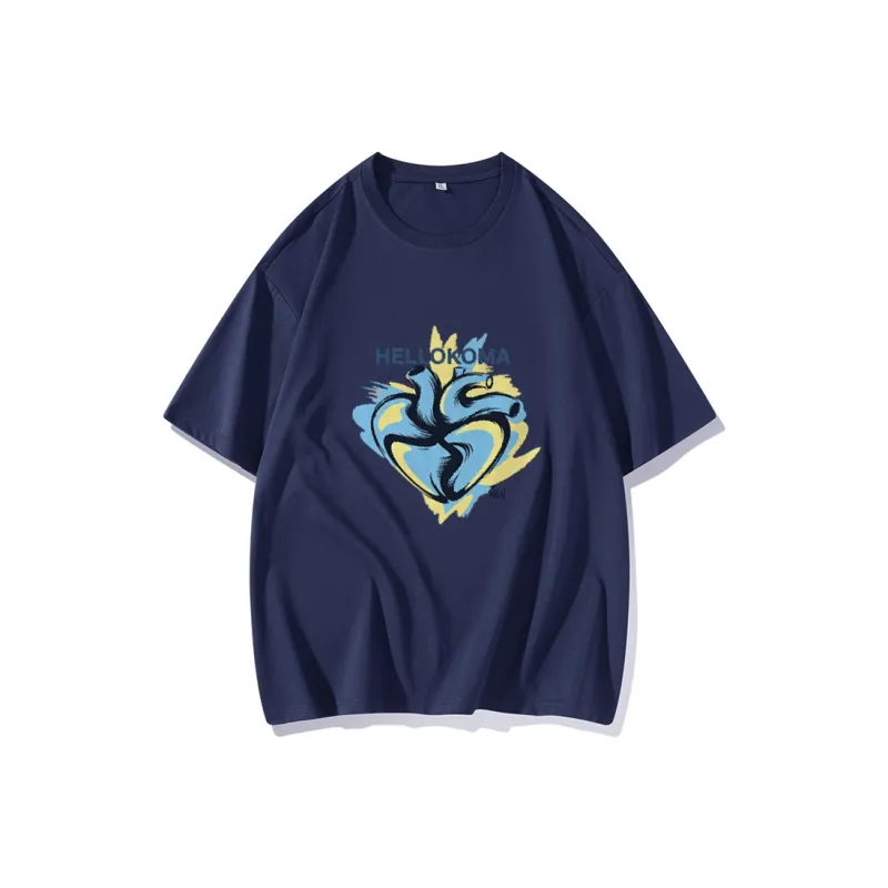 FAIRWHALE Drop Shoulder Sleeve T Shirt Women's-9