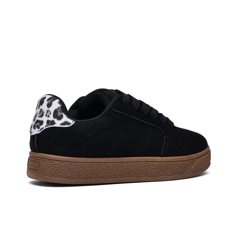 MUKALUO Anti Slip Wear Resistant Low Top Skateboard Shoes Women's-11