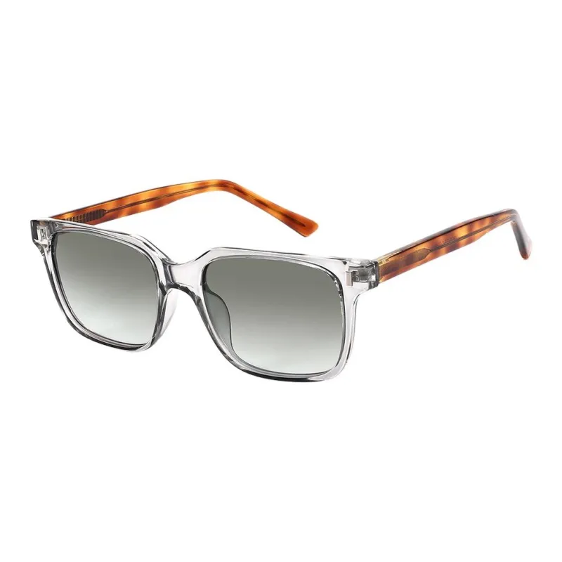 JEKA TR/Memory Plastic Round Sunglasses Unisex-7