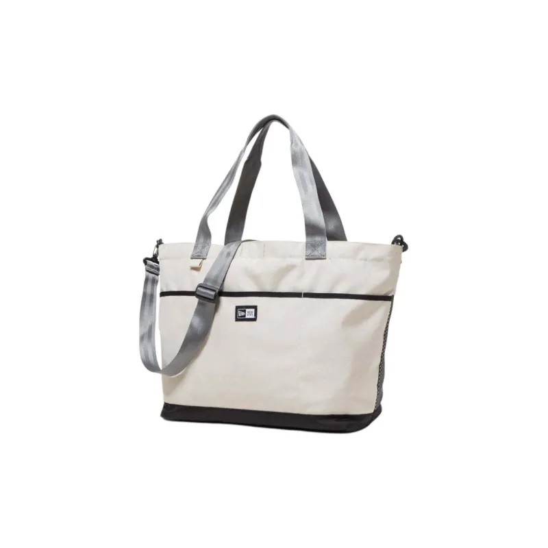New Era Polyester Tote Bag, Shopping Bag, Shoulder Bag, Crossbody Bag, Handbag Unisex Stone Gray-1