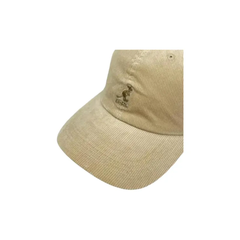 KANGOL Corduroy Baseball Caps Unisex Yellow-1