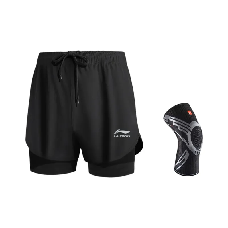 LiNing Sports Shorts Unisex Cool Black-5