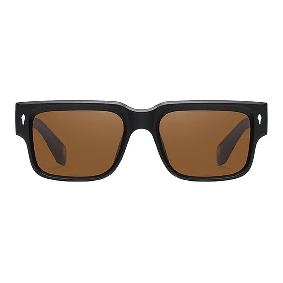 YUZHAOLIN PC Square Sunglasses Unisex-4