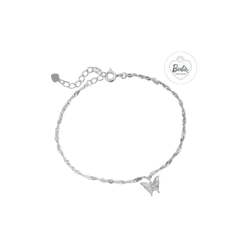 Barbie S925 Silver Bracelets Women's Silver-1