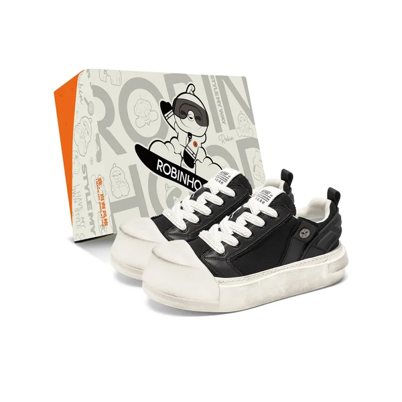 ROBINHOOD Low Top Canvas Shoes Men's Box Included-5