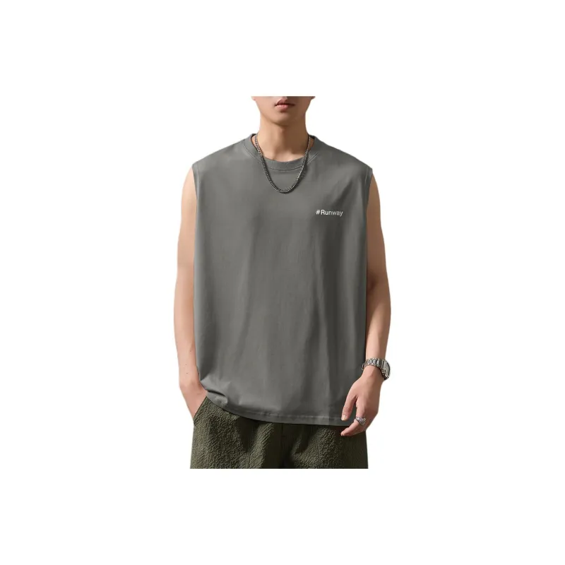 WOOD SOON Tank Tops Men-12