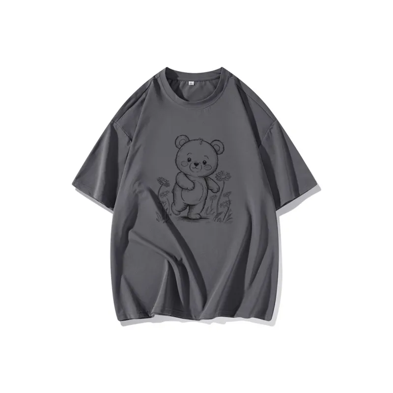 FAIRWHALE Short Sleeved T Shirts Women's-12