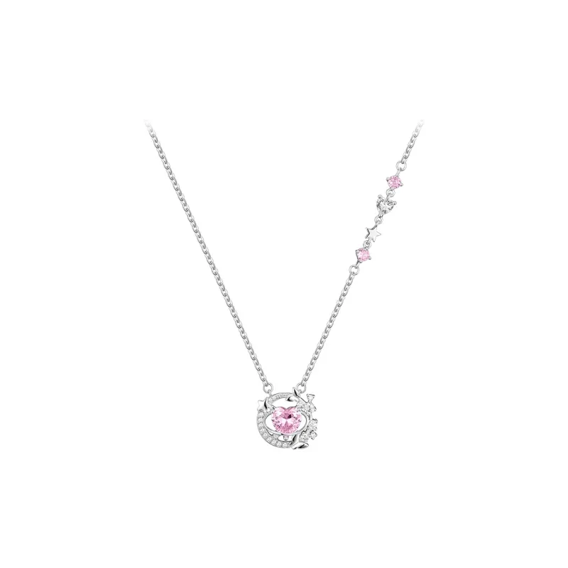 Disney Princess S925 Silver Necklaces Women's-0