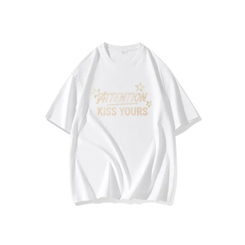 FAIRWHALE Drop Shoulder Sleeve T Shirt Women's-0