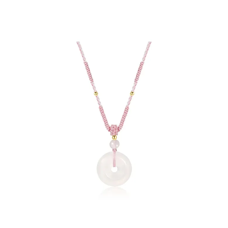WINGSTOP Chalcedony Necklaces Unisex-0