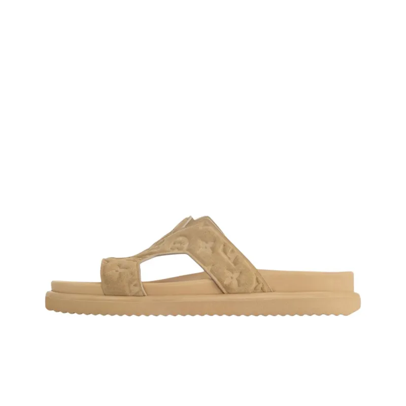 LOUIS VUITTON Oasis Slide Slippers Men's Beige-0