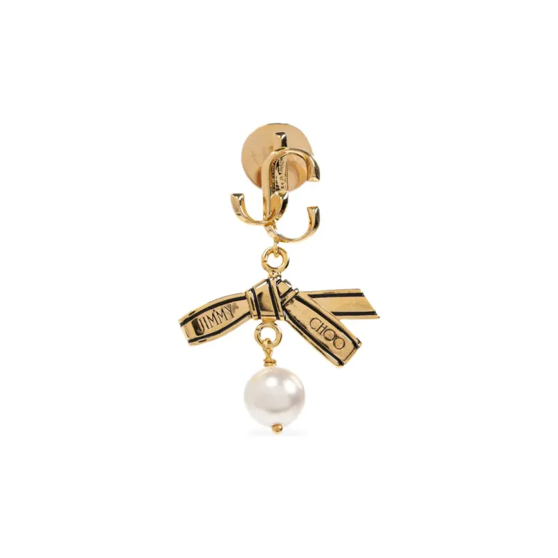Jimmy Choo Ribbon Earrings-2
