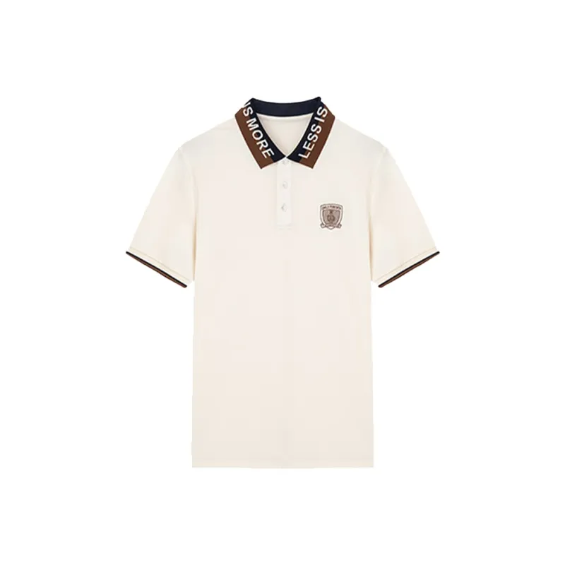 J.D.V Polo Shirts Men Beige-0