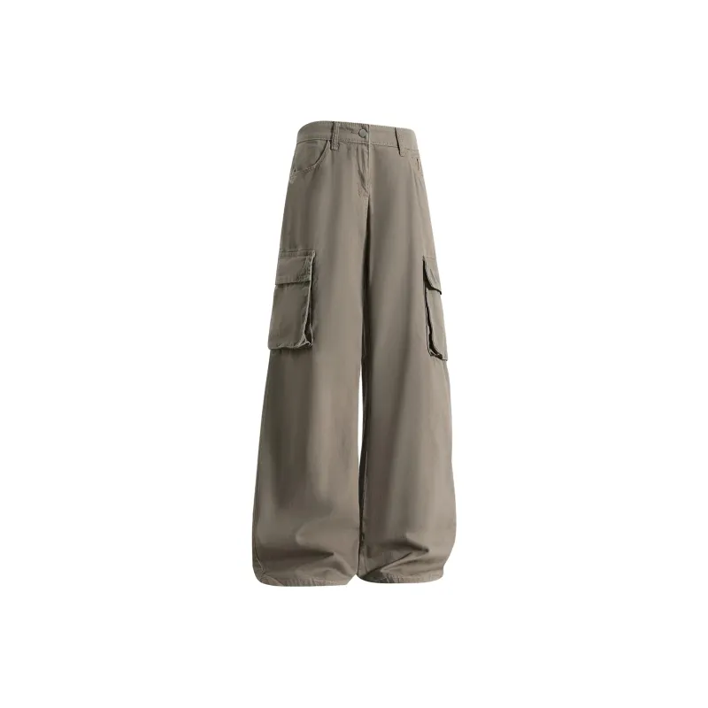 DUATOGE Casual Pants Men Brown -5