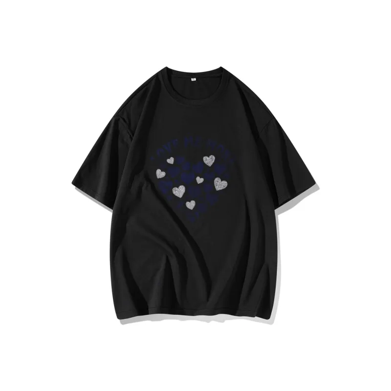 FAIRWHALE Drop Shoulder Sleeve T Shirt Women's-3