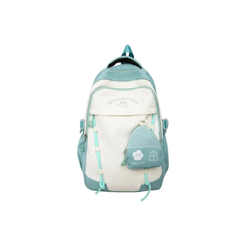 Yalu Nylon Backpack Unisex Multicolor-9