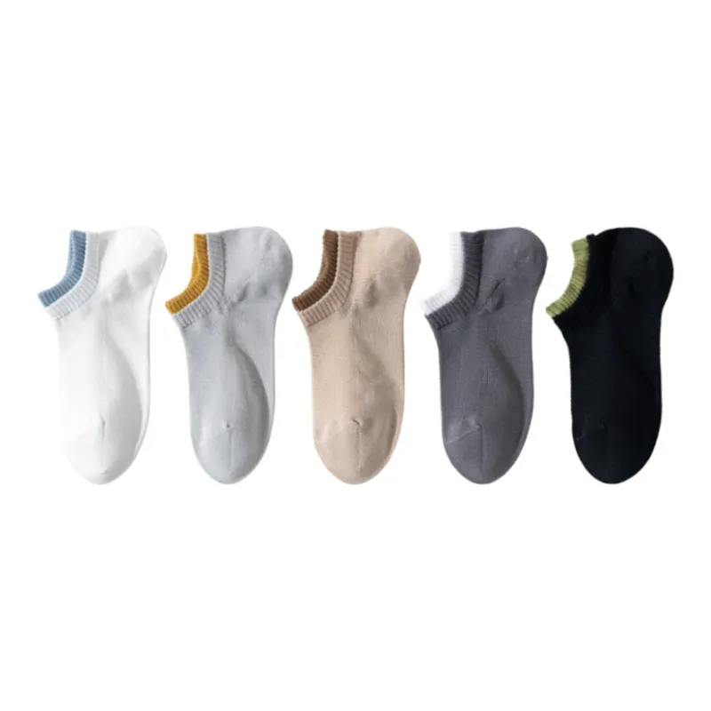 PLANDOO Ankle Socks Men's 5 Pack-0