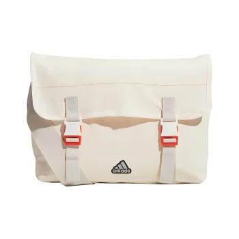 Adidas Fabric Messenger Bag Shoulder Bag Crossbody Bag Regular Unisex White