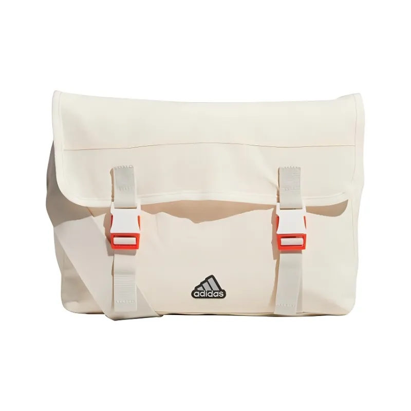 Adidas Fabric Messenger Bag Shoulder Bag Crossbody Bag Regular Unisex White-0