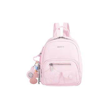 Miffy Synthetic Leather Backpack Women's Pink/Ecru