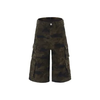 CASAMIA Cargo Shorts Unisex Camouflage