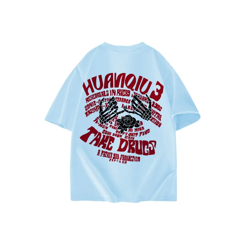 HUANQIU T Shirts Unisex-16