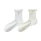 [2 Pack, Sweet Style Heart Embroidery]White+Milk White