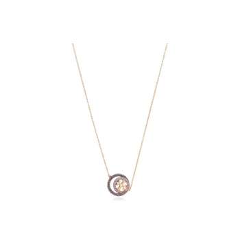 TORY BURCH Brass, Glass Necklaces Women's Purple