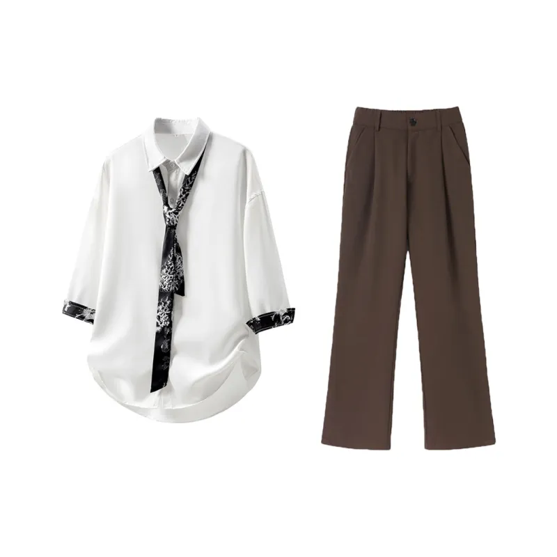 ROSECREED Shirt Matching Set Unisex-11