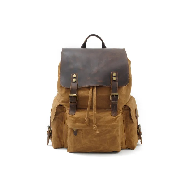 BEMIX PETS Canvas Backpack Men's Multicolor-2