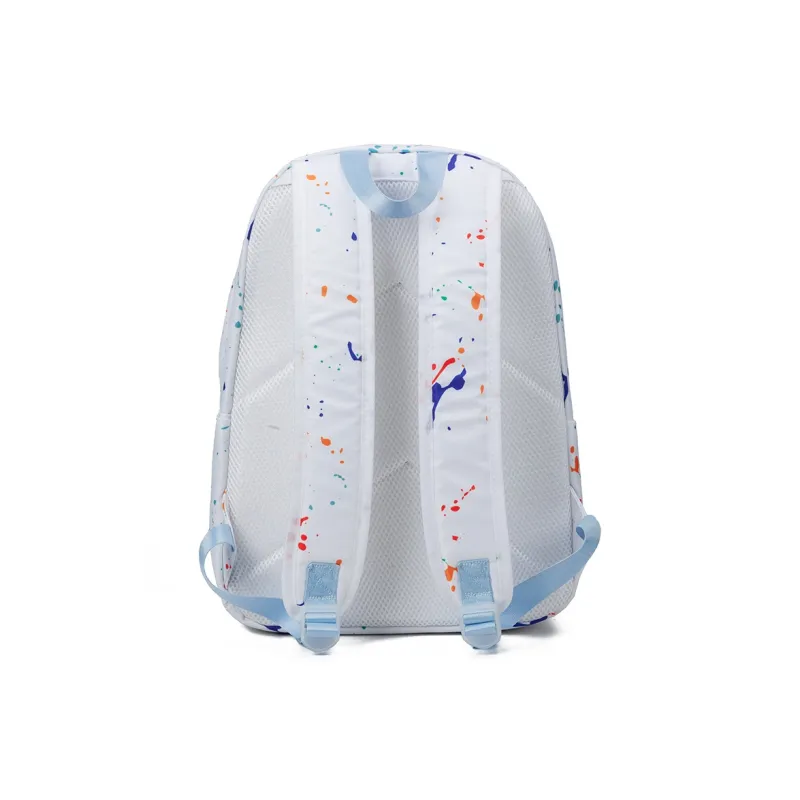 NOT ME Fabric Backpack Regular Unisex Spray Paint White-5