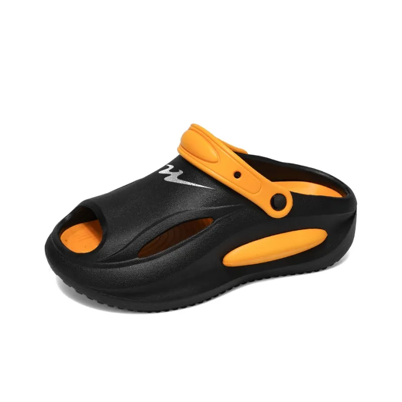 Binary EVA Cut Out Quick Dry Slip Resistant Slide Slippers Unisex-1