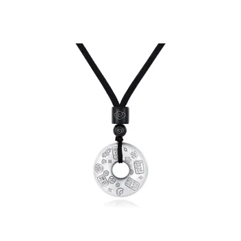 ZSY 999 Fine Silver Necklaces Men's
