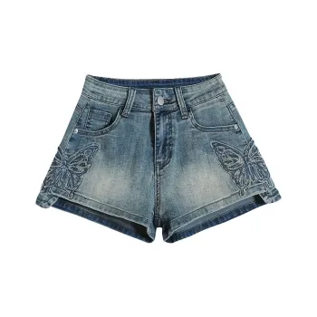 Garbege Denim Shorts Women's