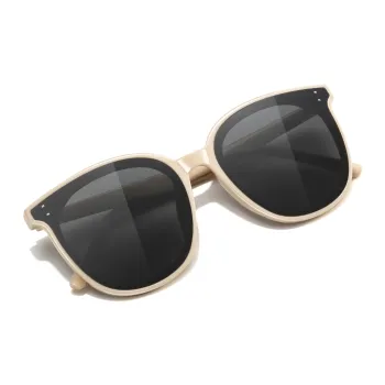 LASHION TR/Memory Plastic Round Sunglasses Women's