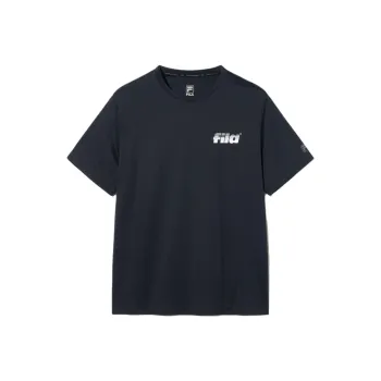 FILA T Shirts Unisex Black