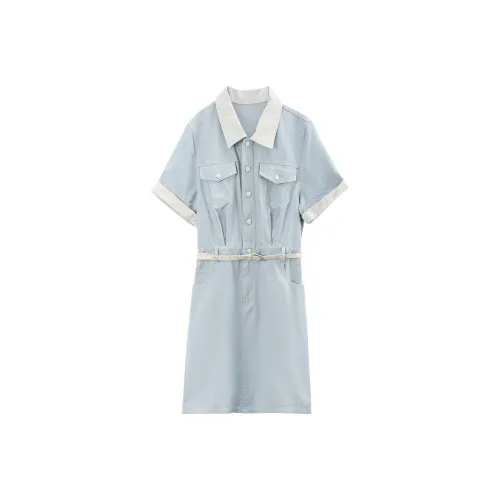 A Paradise For Awakening Short Sleeved Dress Women's