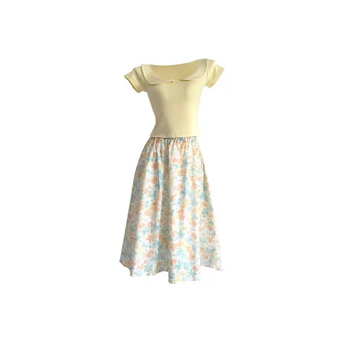 GUOZHEN Two Piece Skirt Sets Women's