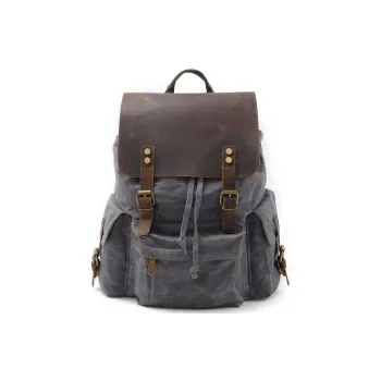 BEMIX PETS Canvas Backpack Men's Multicolor