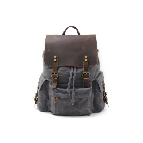 BEMIX PETS Canvas Backpack Men's Multicolor