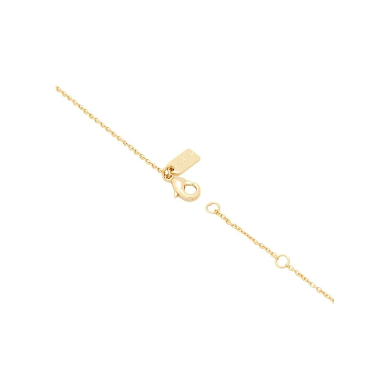COACH Brass Necklaces Women's Gold-3