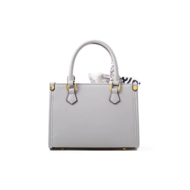 Vigno Synthetic Leather Handbag, One Shoulder, Crossbody Bag Regular Women's Gray-5
