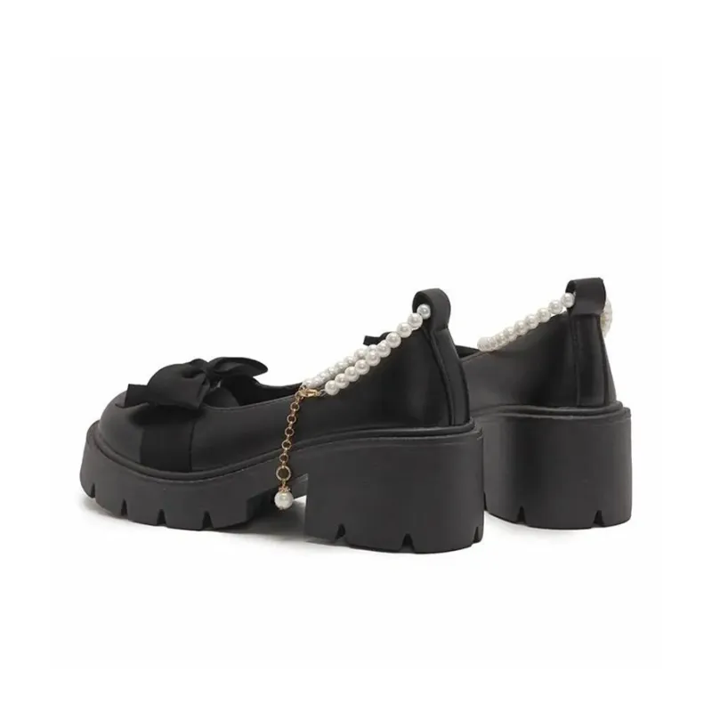CVOJOO Chunky Heel High Heels Women's-3