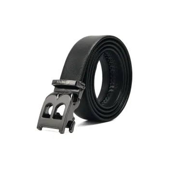 ALI THE FOX Zinc Alloy, Split Cow Leather Belts Unisex 3.5cm