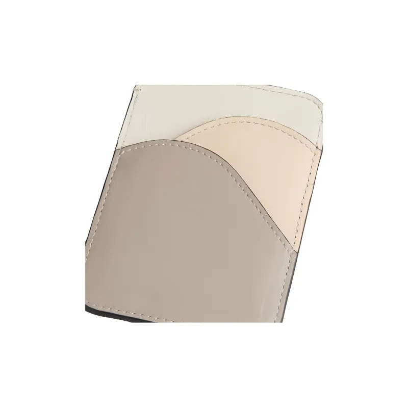 Chloe Chloé Bags Cow Leather Card Holder Women's Beige-2