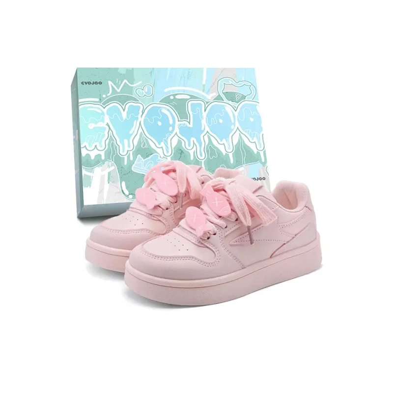 CVOJOO Anti Slip Wear Resistant Low Top Skateboard Shoes Women's-5
