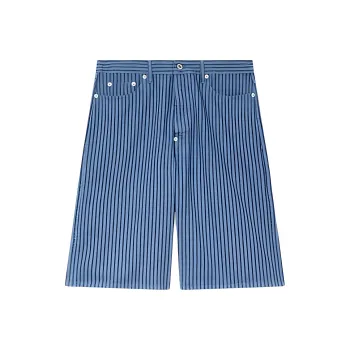 KENZO SS25 Denim Shorts Men's Lavender
