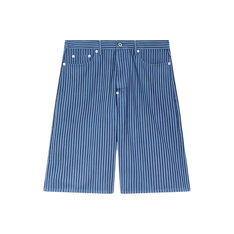 KENZO SS25 Denim Shorts Men's Lavender-0