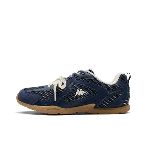 Kappa Non slip Lightweight Low Top Casual Shoes Women's Blue Black White