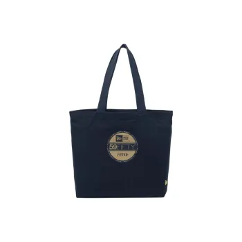 New Era 59FIFTY Series Cotton Tote Bag, Shopping Bag, Handbag Unisex Black